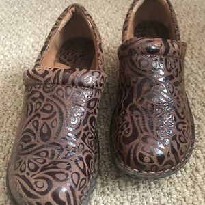 Born Leather Clogs